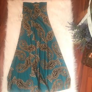 LuLaRoe maxi skirt/dress Sz XXS NEW with tags